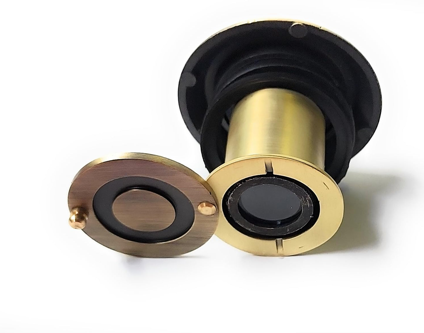 Antique Brass Double Diamond Layer Door Viewer-ArtyCraftz.com