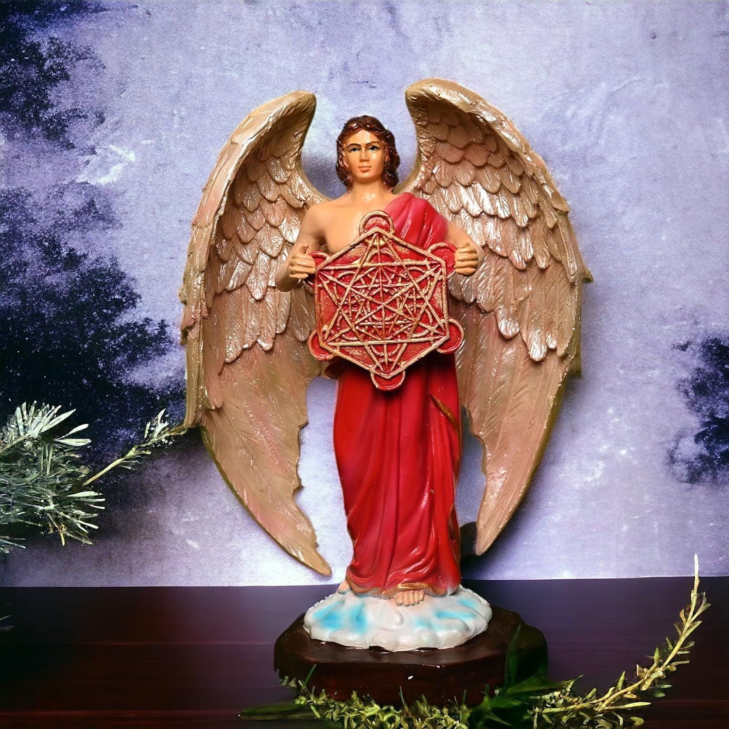 Archangel Metatron Resin Statue - ArtyCraftz.com