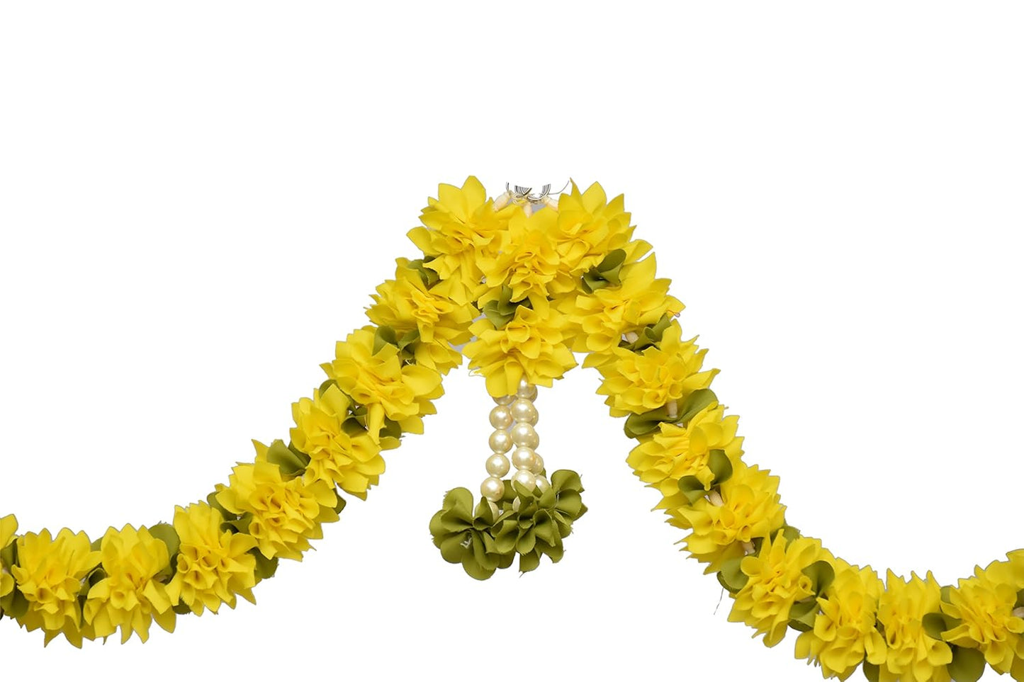 Artificial Yellow Chrysanthemum Doorway Toran