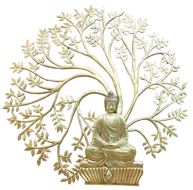 Artistic Buddha Wall Accent for Modern Homes-ArtyCraftz.com
