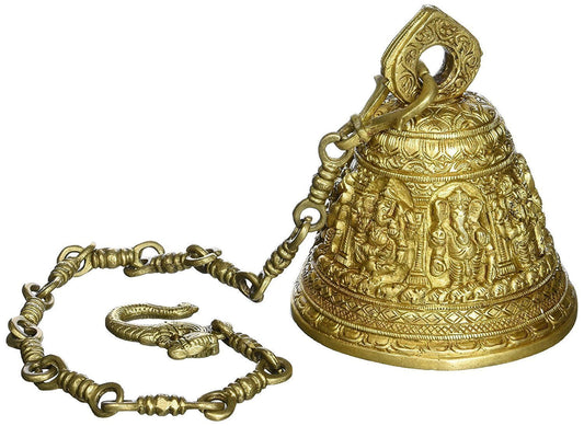 Ashta-Vinayaka Temple Hanging Bell - ArtyCraftz.com