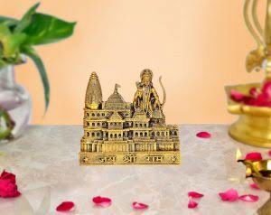 Ayodhya Ram Mandir Model Metal Temple - ArtyCraftz.com