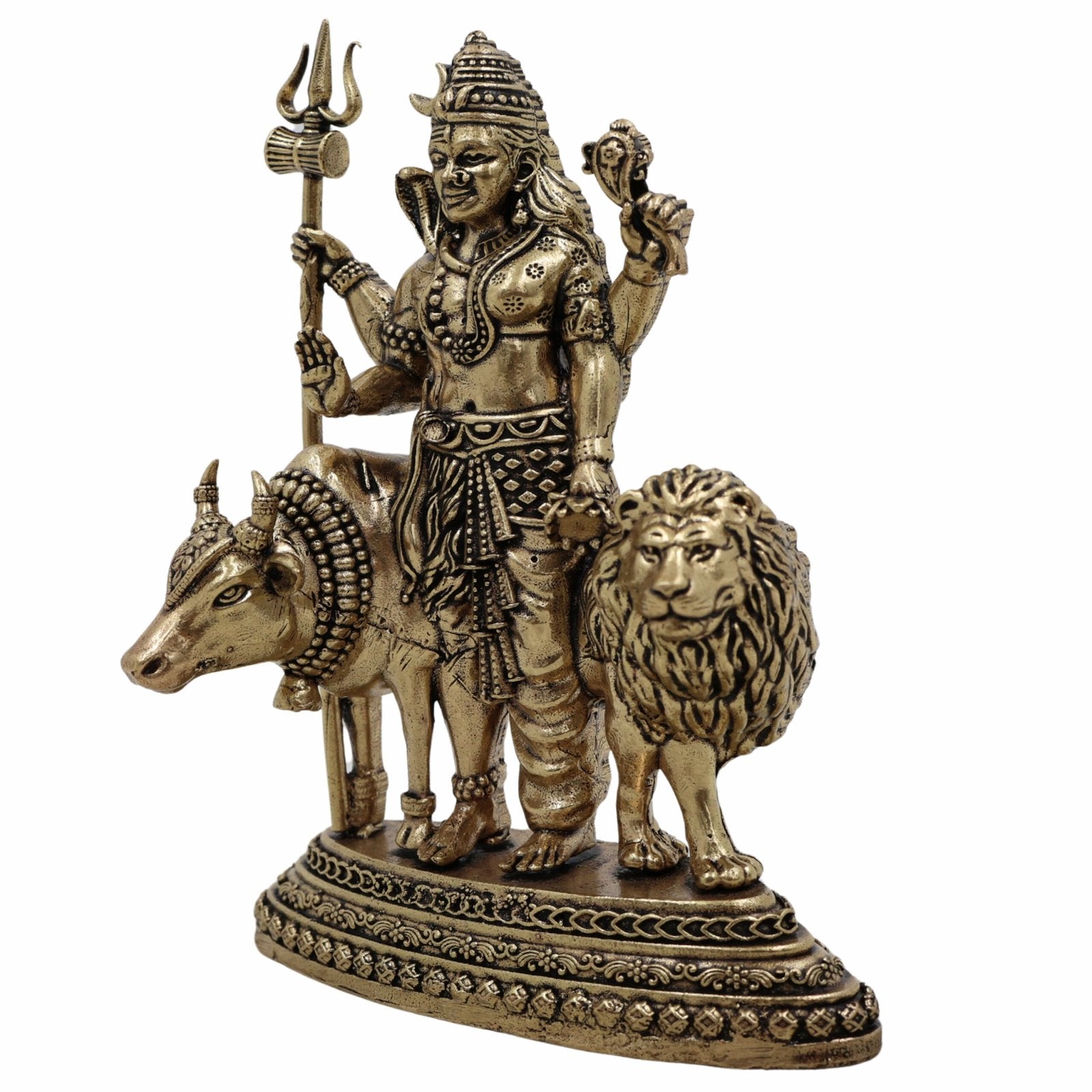 Brass Ardhanarishwara Statue