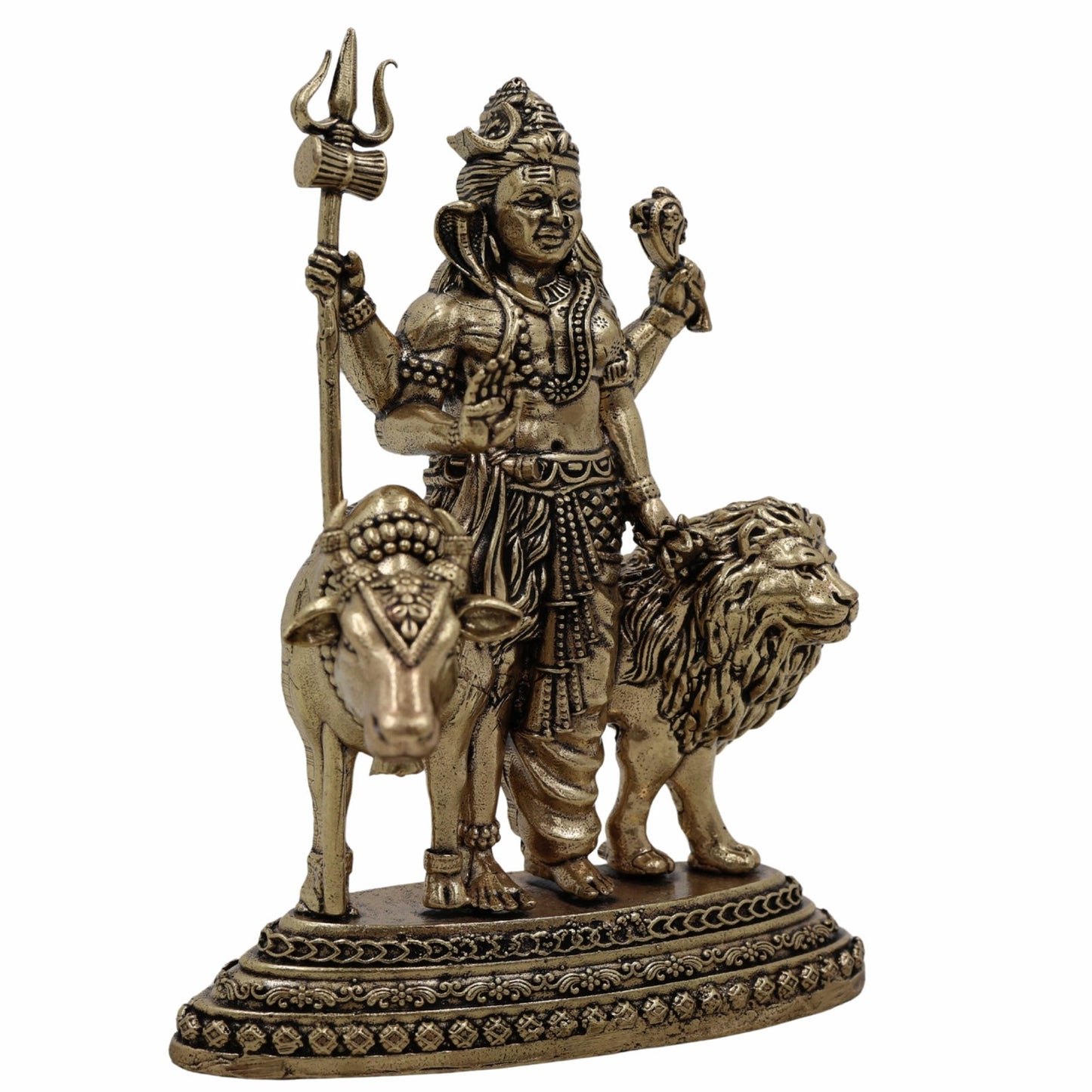 Brass Ardhanarishwara Idol