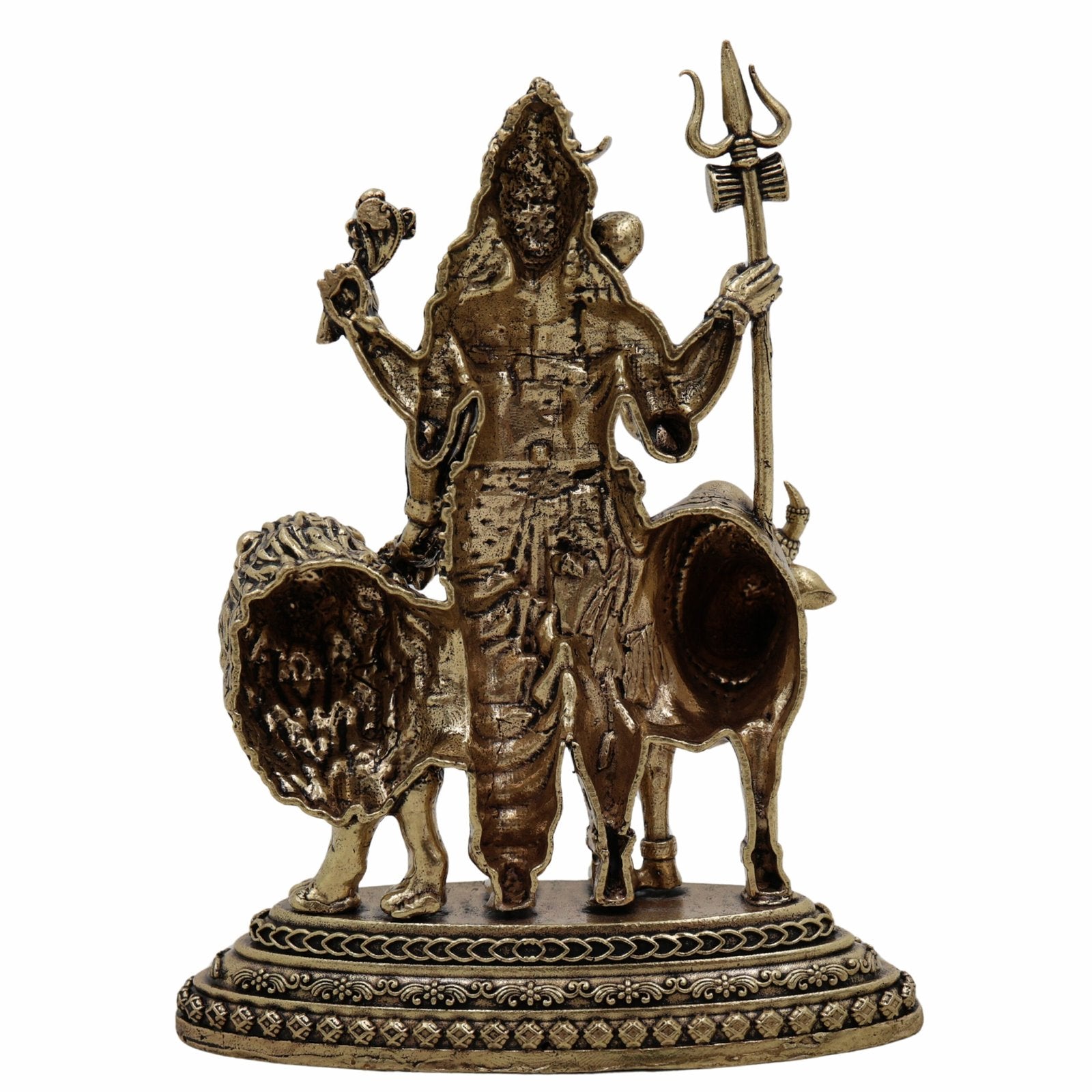 Brass Ardhanarishwara Statue Read View
