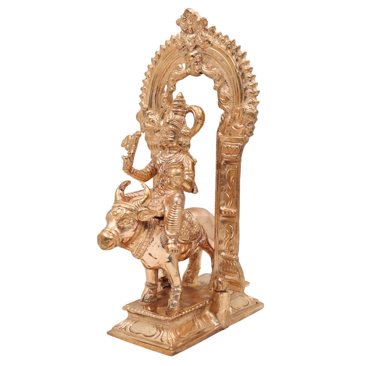Bronze Vishnumaya Idol Traditional Kerala Deity Statue (24 cm)