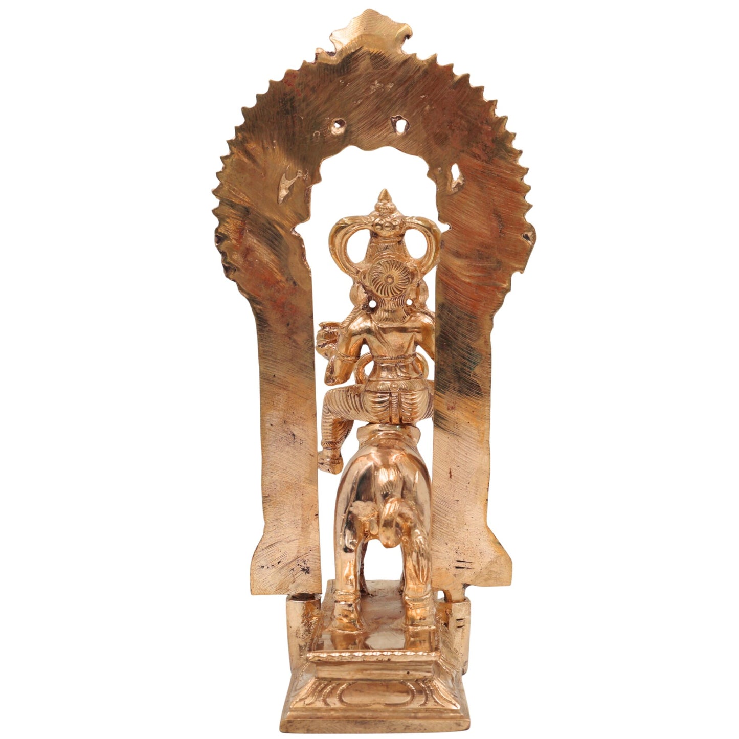 Bronze Vishnumaya Idol Traditional Kerala Deity Statue (24 cm)