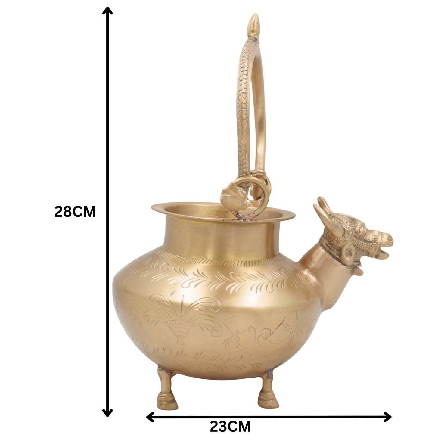 Brass Gomukh Kamandal-ArtyCraftz.com