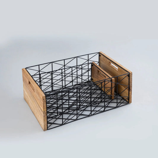 Criss Cross Baskets