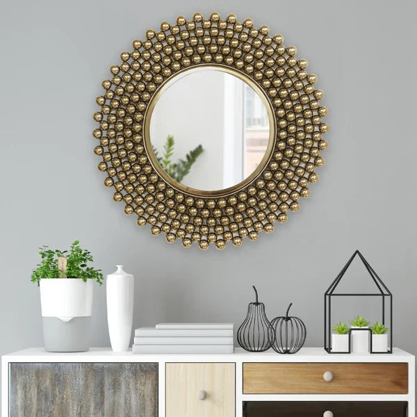 Ball Beads Luxury Wall Mirror