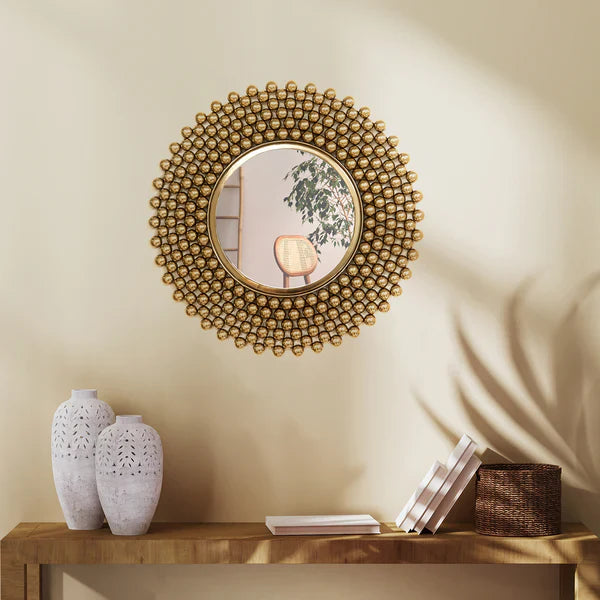 Ball Beads Luxury Wall Mirror