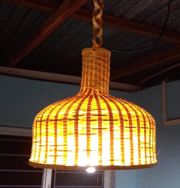 Bell Shaped Bamboo Lampshade -ArtyCraftz.com