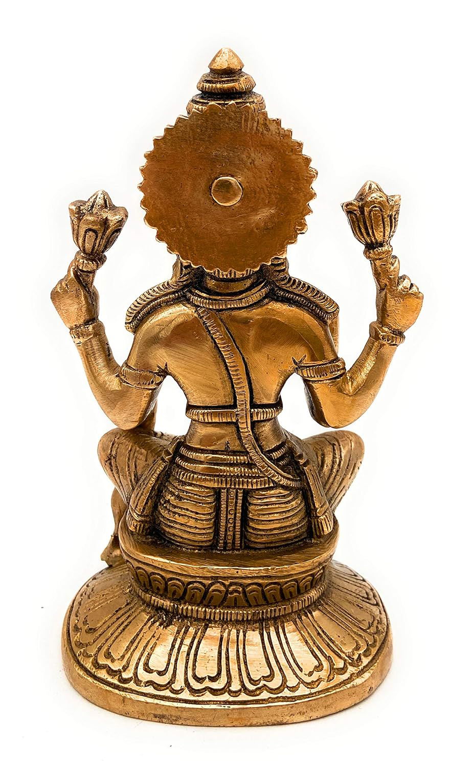 Bhunes Brass Laxmi Idol - ArtyCraftz.com