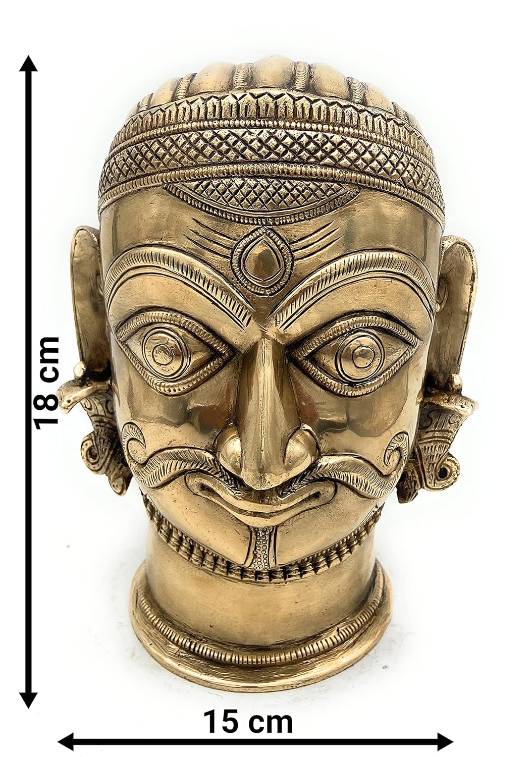 Bhunes Brass Lord Shiva Idol-ArtyCraftz.com