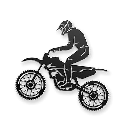 Bike Rider Laser Cut Wall Art-ArtyCraftz.com