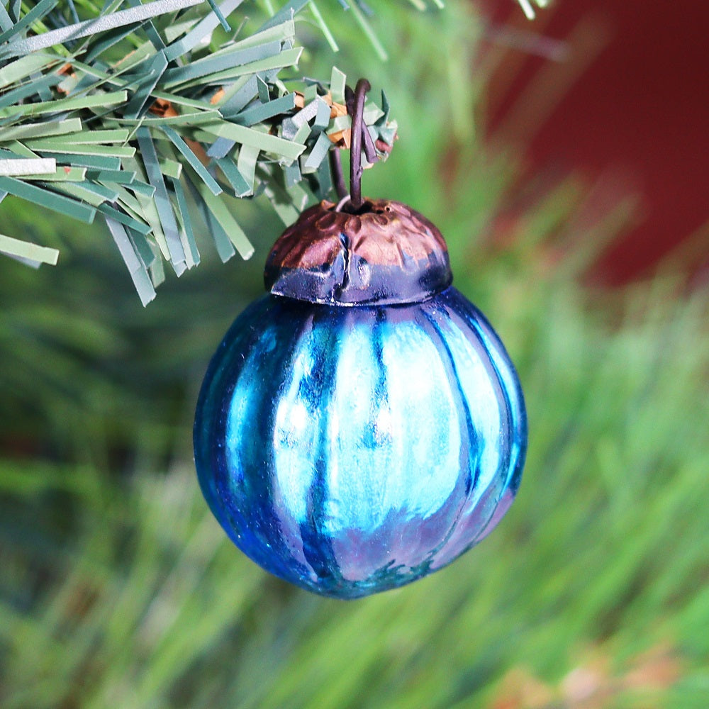 Glass Melon Christmas Ornaments-ArtyCraftz.com