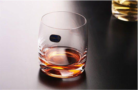 Bohemia-crystal  Whiskey Glass (290 ml) -Set of 6 - ArtyCraftz.com