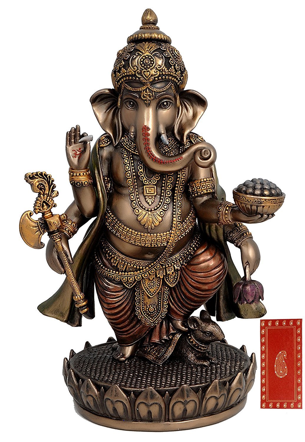 Bonded Bronze Lord Ganesh figurine