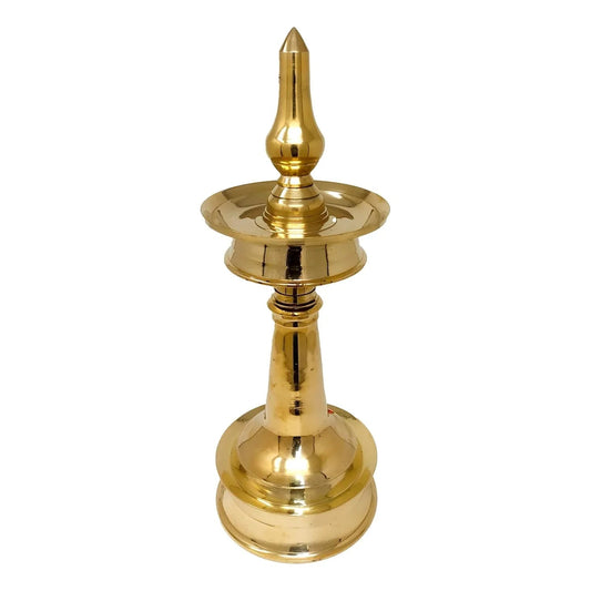 Handcrafted Brass Oil Lamp for Home Decor and Gifting 19 Inches