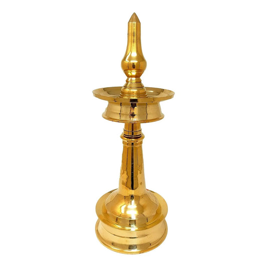 Handcrafted Brass Oil Lamp for Home Decor and Gifting 19 Inches