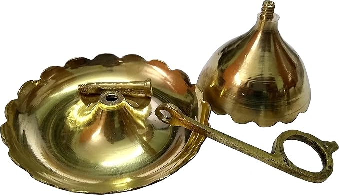 Brass Aarti Diya-ArtyCraftz.com