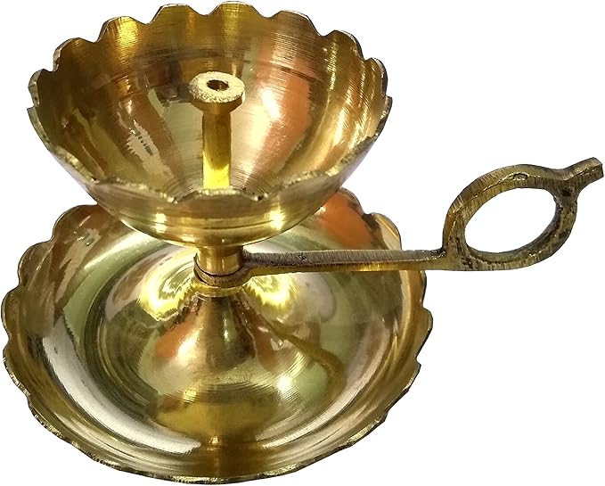 Brass Aarti Diya-ArtyCraftz.com