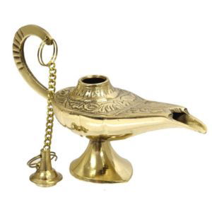 Brass Aladdin Genie Lamp - ArtyCraftz.com