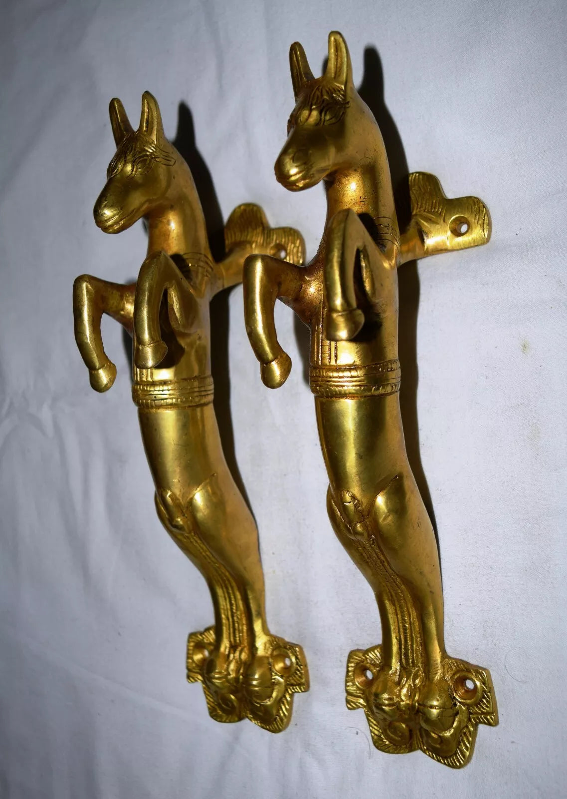 Brass Antique Horse Door Handle