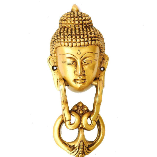 Brass Buddha Door Knocker - ArtyCraftz.com