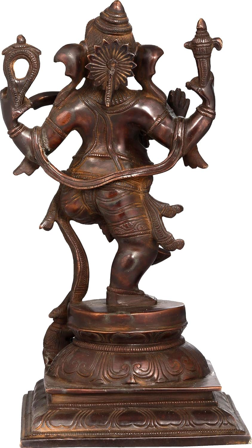 Brass Dancing Ganesha