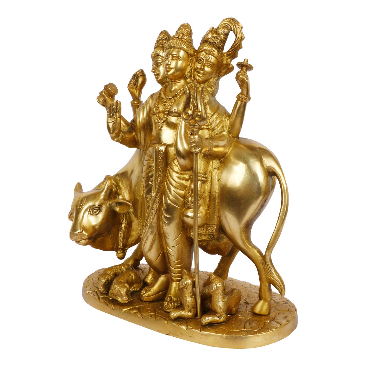 Brass Dattatreya Idol-ArtyCraftz.com