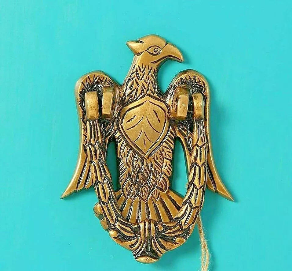 Brass Eagle Design Brass Door Knocker