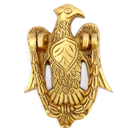 Brass Eagle Design Brass Door Knocker - ArtyCraftz.com