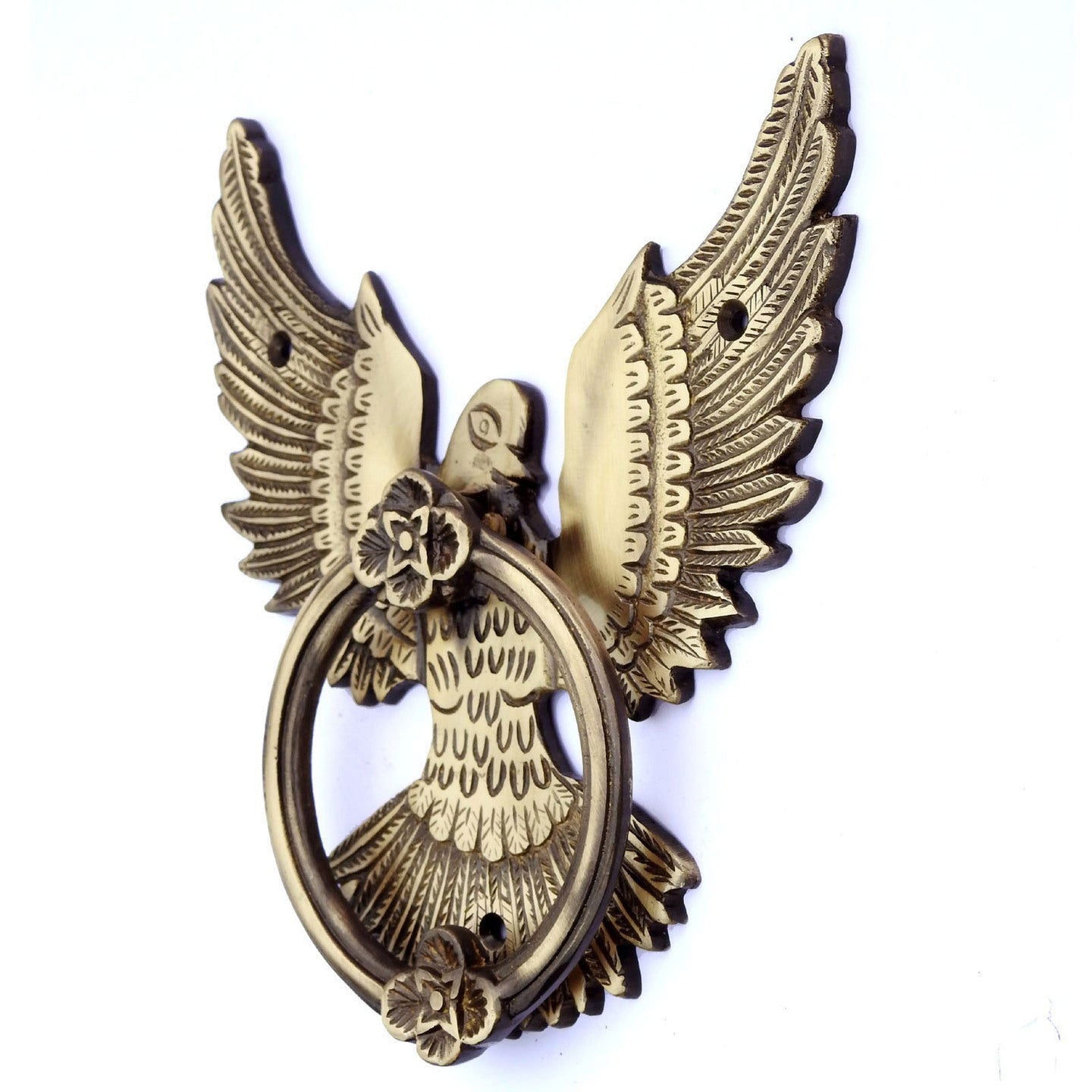 Brass Eagle Door Knocker - ArtyCraftz.com