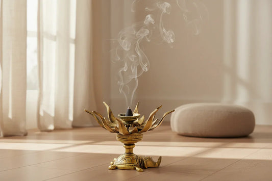 Brass Elephant Dhoop Burner-ArtyCraftz.com