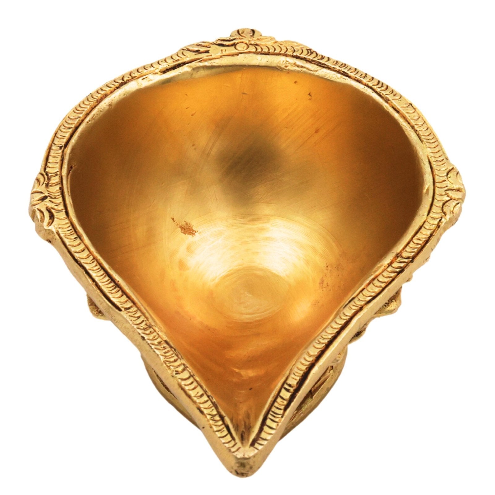 Brass Engraved Deepak-ArtyCraftz.com