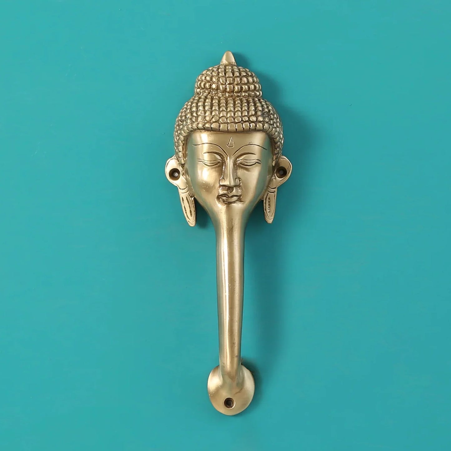 Brass Gautam Buddha Door Handle