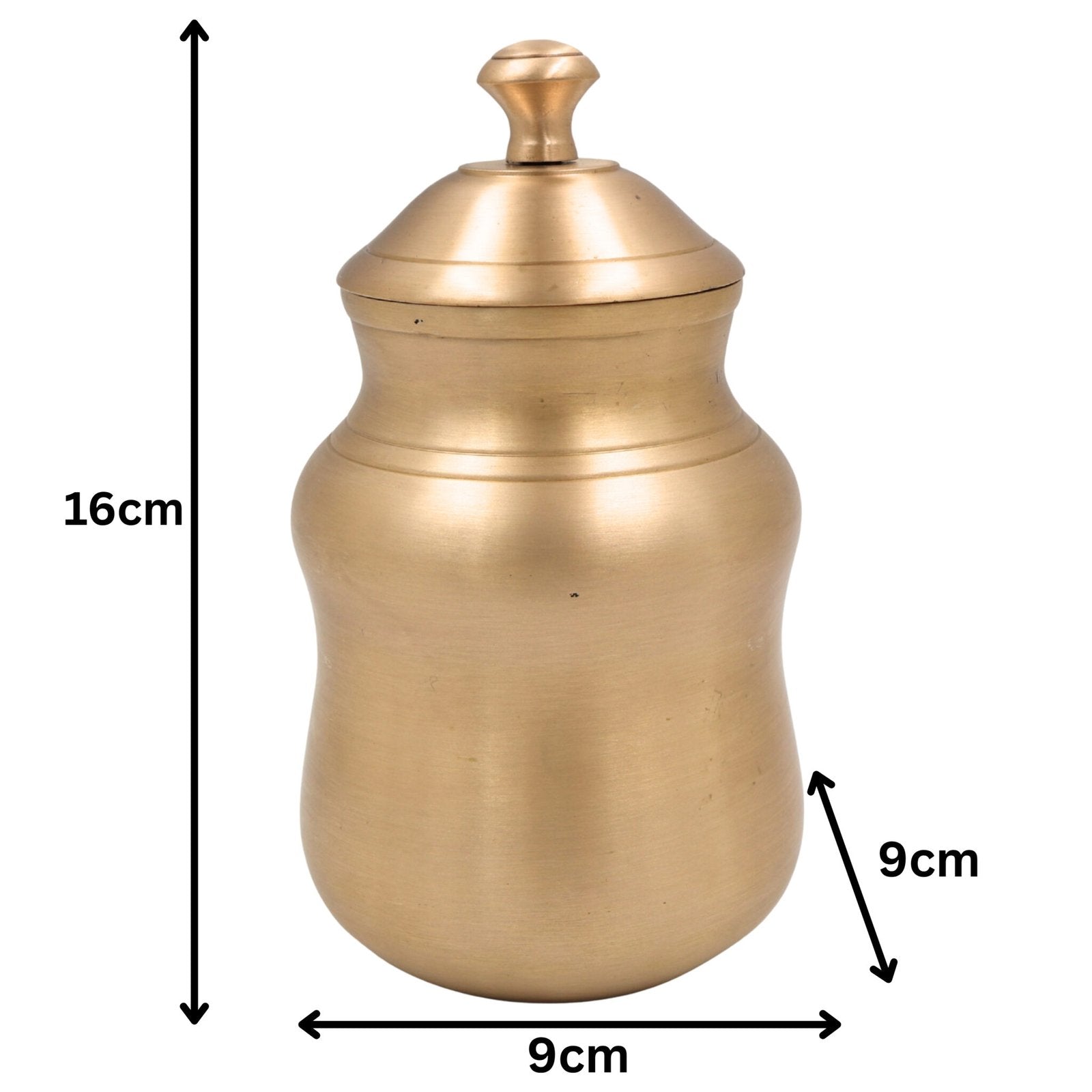 Brass Ghee Holder Container-ArtyCraftz.com