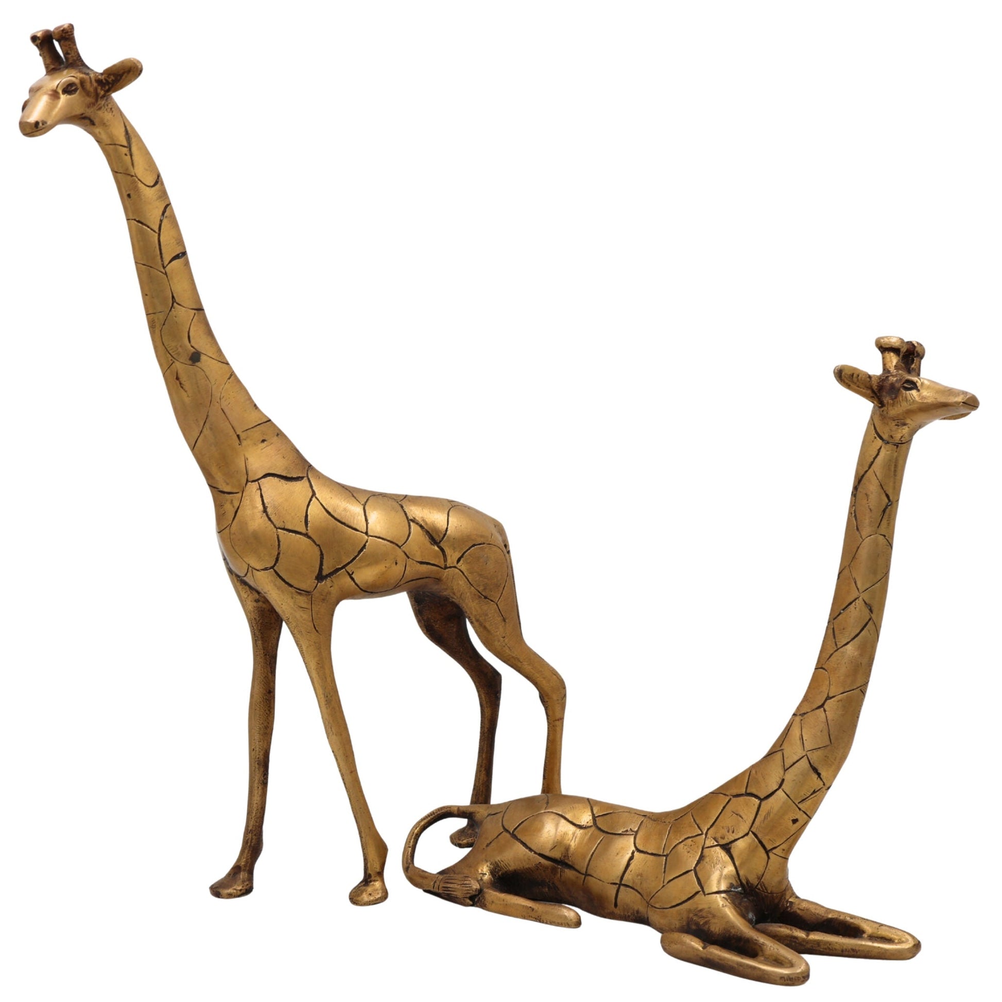 Brass Giraffe Decorative Showpiece-ArtyCraftz.com