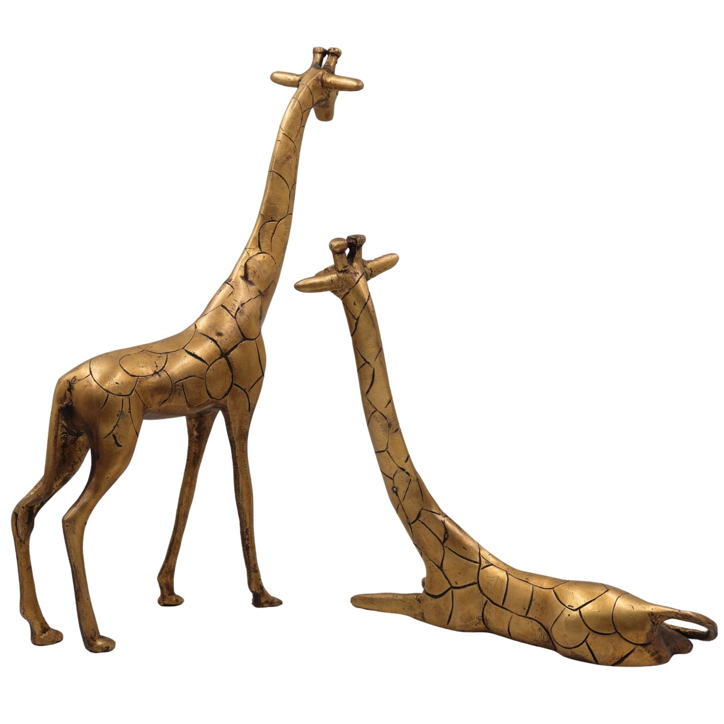 Brass Giraffe Decorative Showpiece-ArtyCraftz.com