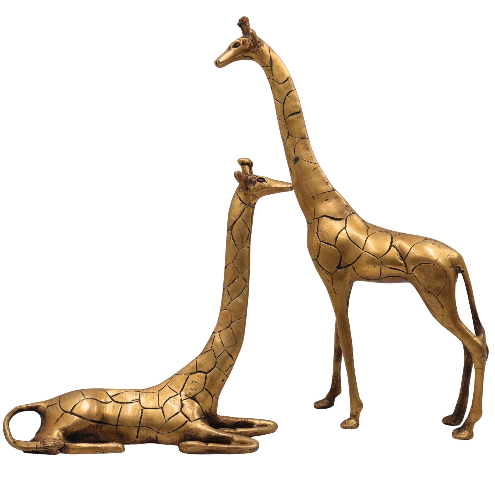 Brass Giraffe Decorative Showpiece-ArtyCraftz.com