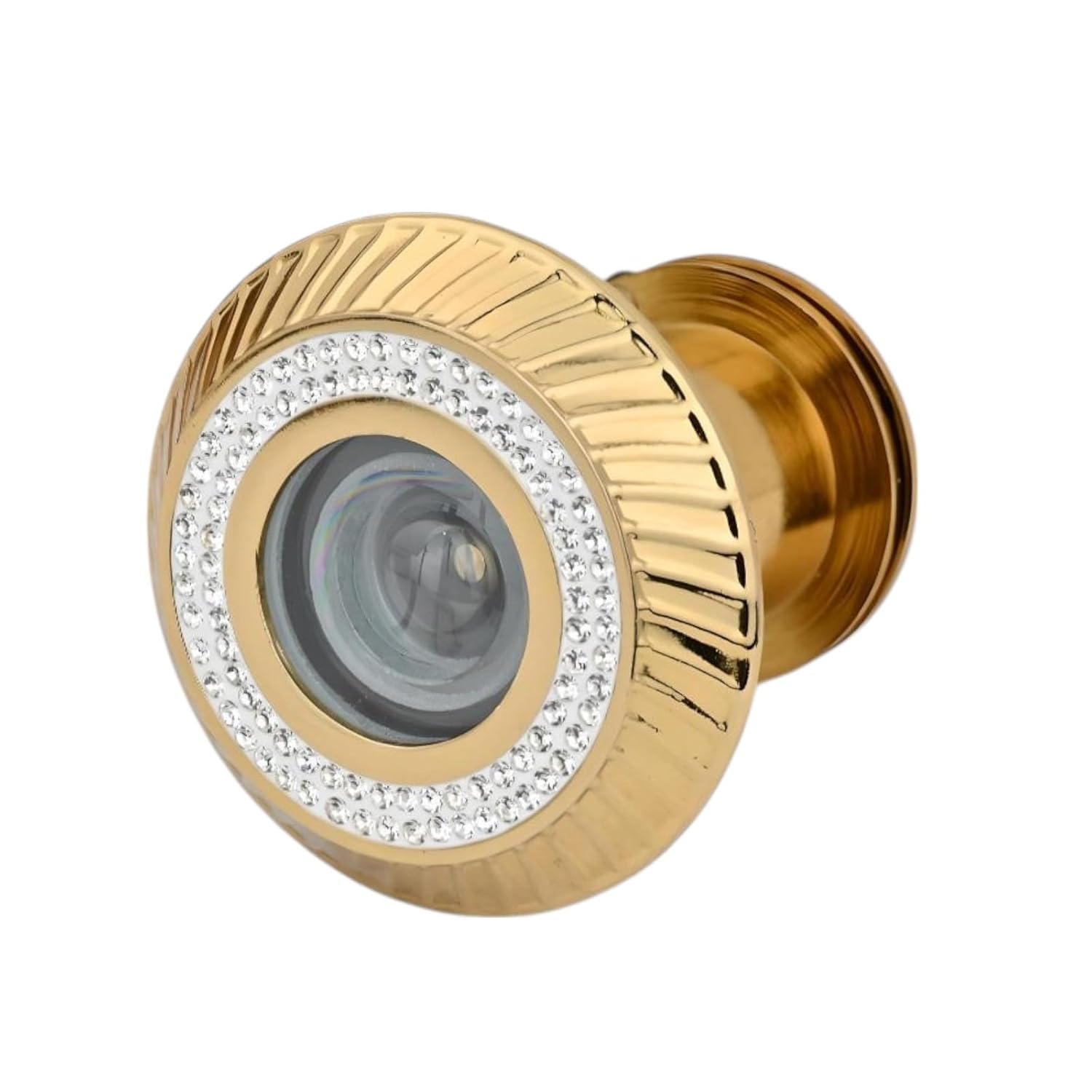 Brass Golden Double Diamond Layer Door Viewer-ArtyCraftz.com