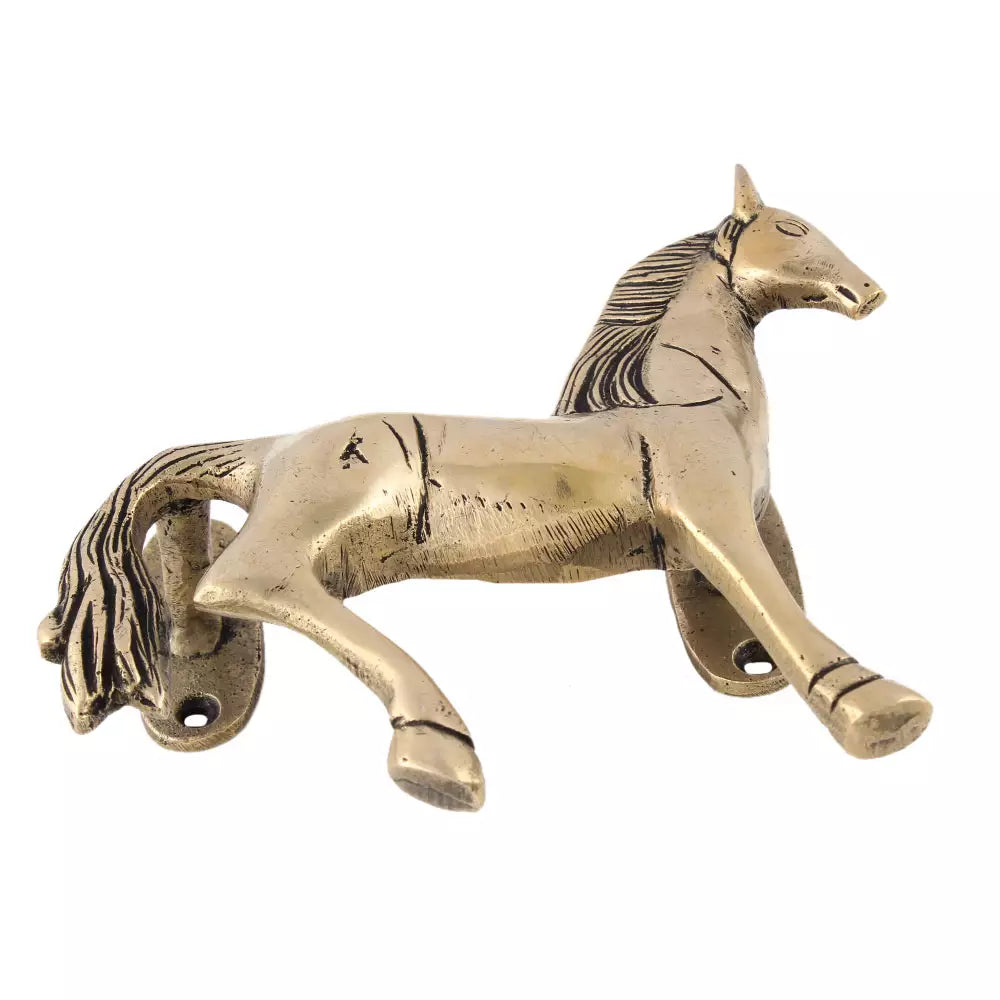 Brass Horse Door Handle-ArtyCraftz.com