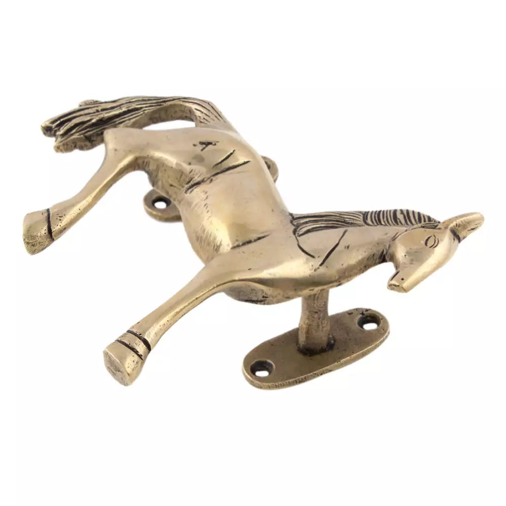 Brass Horse Door Handle-ArtyCraftz.com