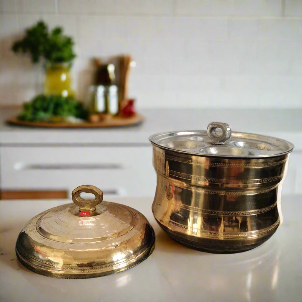 Brass Idly Steamer-ArtyCraftz.com