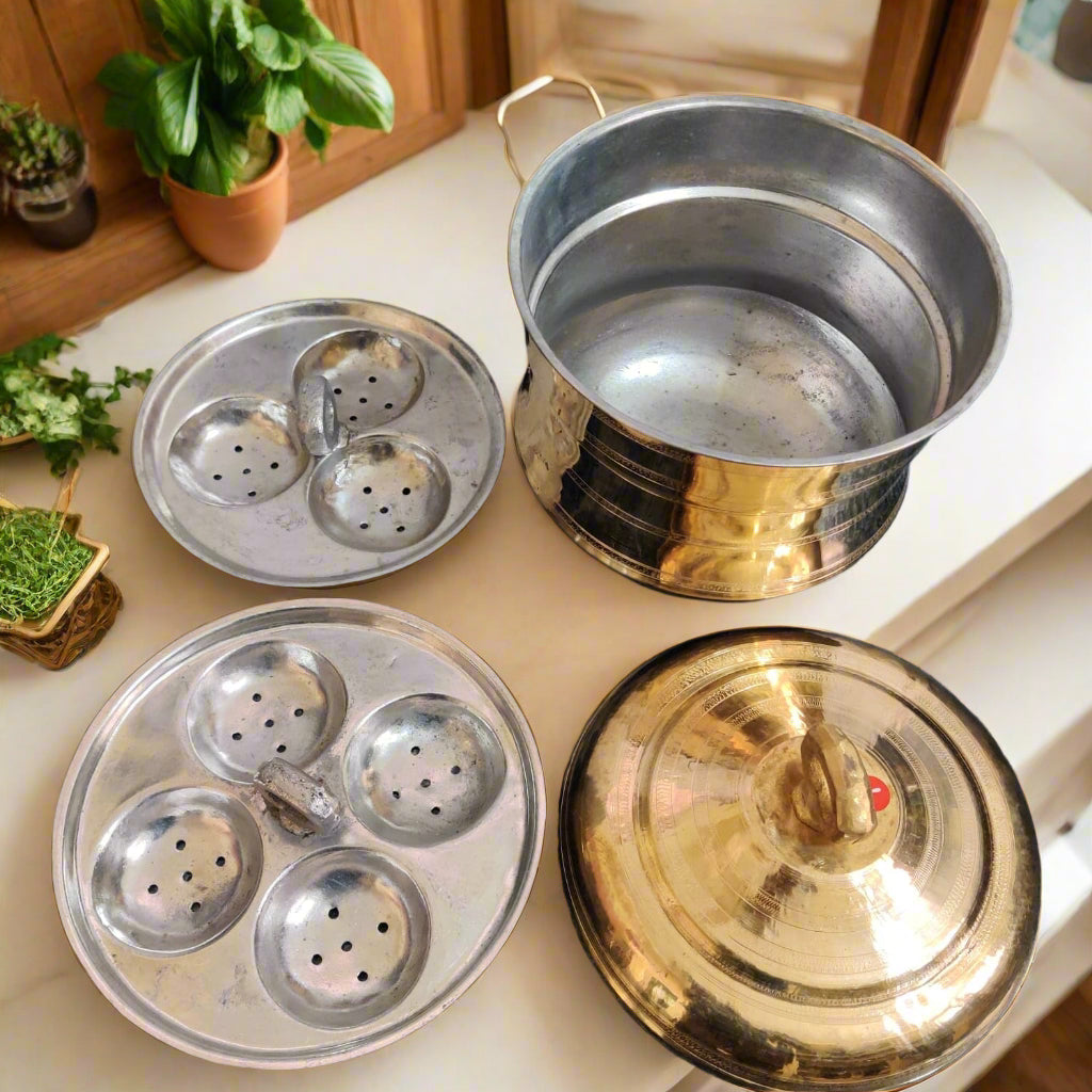 Brass Idly Steamer-ArtyCraftz.com