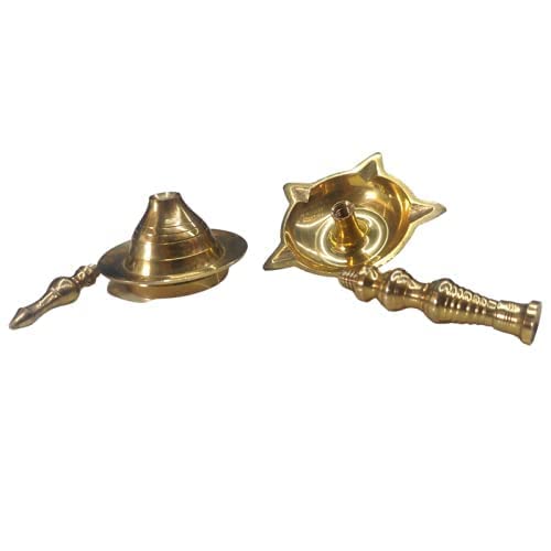 Brass Kerala Fancy Diya Oil Ghee Lamp