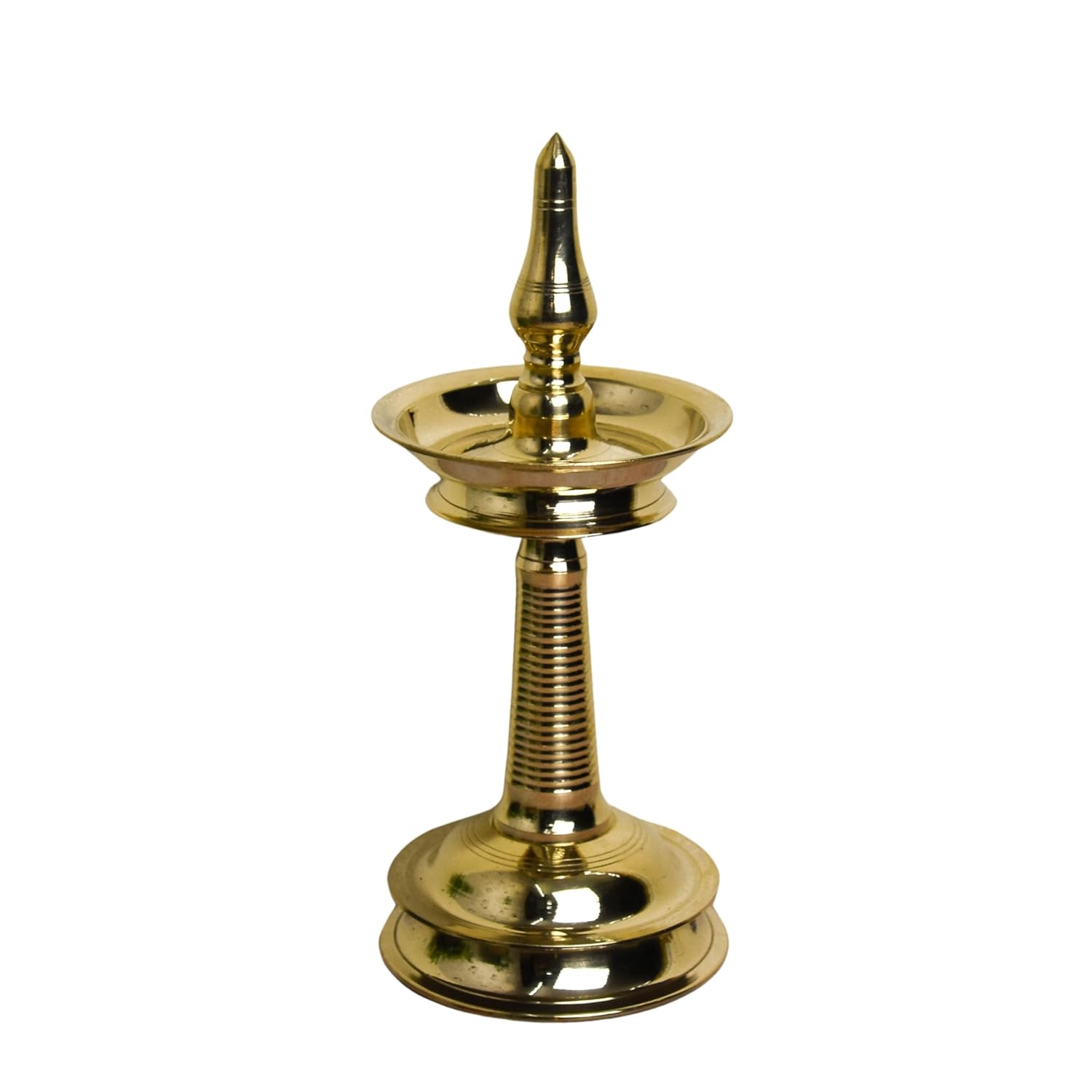Brass Kerala Traditional Big Nilavilakku Oil Lamp-ArtyCraftz.com