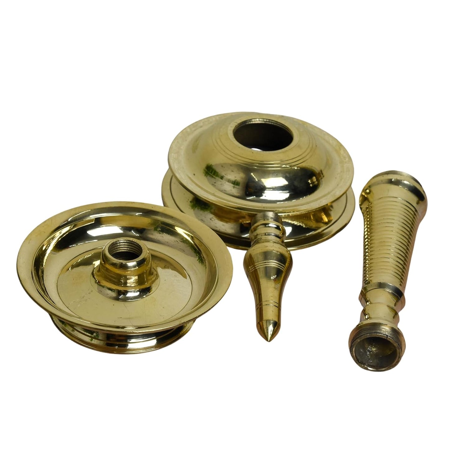 Brass Kerala Traditional Big Nilavilakku Oil Lamp-ArtyCraftz.com