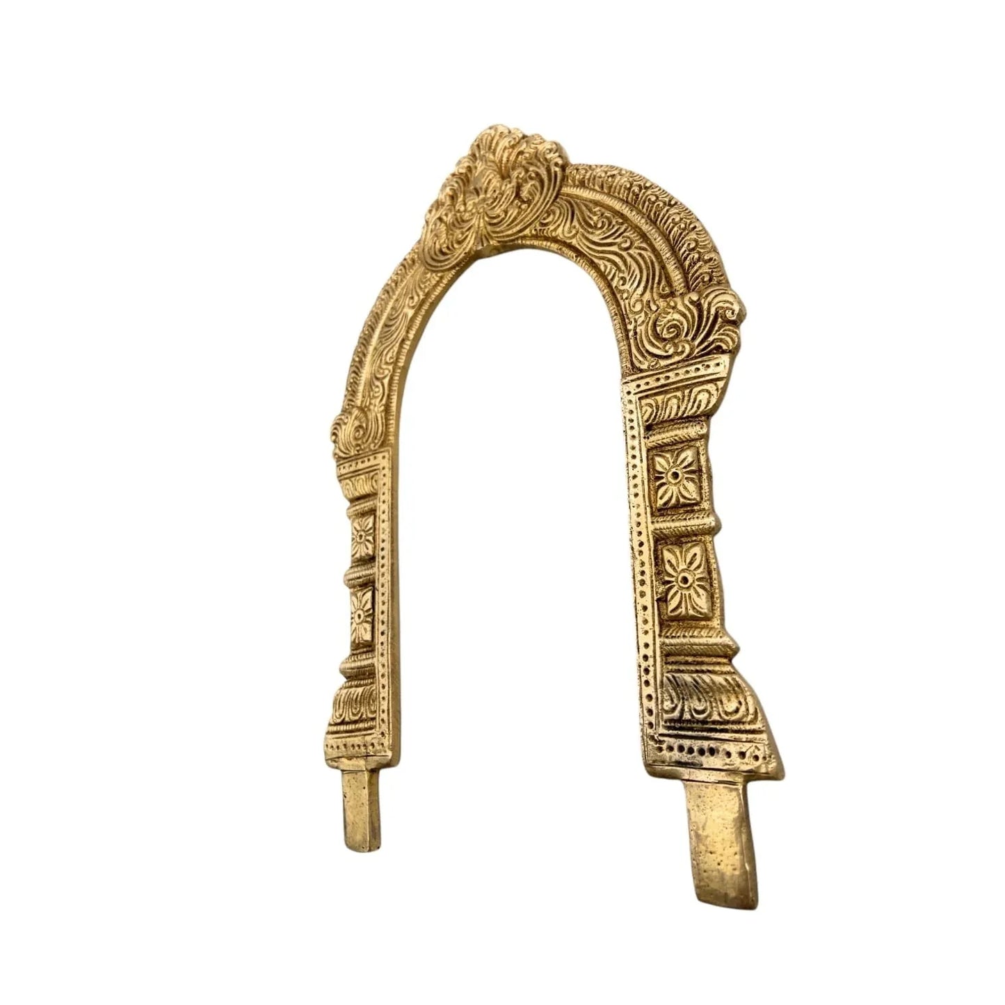 Brass Kirtimukha Yali Face Prabhavali 26 Cms-ArtyCraftz.com